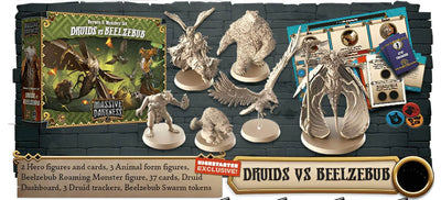 Massiv mørke 2: Druids vs Beelzebub (Kickstarter forudbestilling Special) Kickstarter Board Game Expansion CMON KS001684A