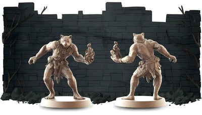 Escuridão maciça 2: Druids vs Beelzebub (Kickstarter Pré-encomenda especial) Expansão do jogo de tabuleiro Kickstarter CMON KS001684A