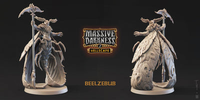 Escuridão maciça 2: Druids vs Beelzebub (Kickstarter Pré-encomenda especial) Expansão do jogo de tabuleiro Kickstarter CMON KS001684A
