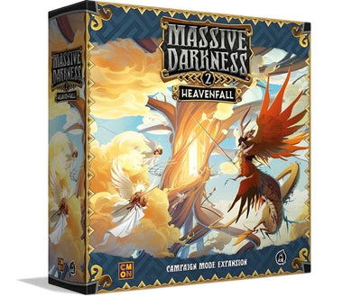 Massive Darkness 2: Heavenfall Campaign Expansion (detaljhandelsutgåva) Retail Board Game Expansion CMON KS001689A