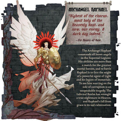 Massive Darkness 2: Heavenfall Campaign Expansion (detaljhandelsutgåva) Retail Board Game Expansion CMON KS001689A