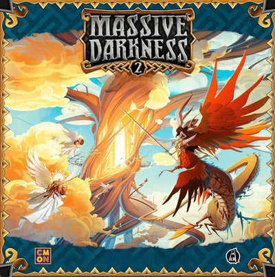 Massive Darkness 2 : Heavenfall Frost Dice (킥 스타터 선주문 판) 소매 보드 게임 액세서리 CMON KS001690A