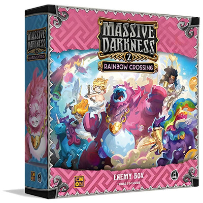 Massive Darkness 2: Rainbow Crossing (Kickstarter w przedsprzedaży Special) Rozszerzenie gry planszowej Kickstarter CMON KS001694A