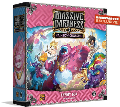Massive Dunkelheit 2: Regenbogenkreuzung (Kickstarter-Vorbestellungsspezialitäten) Kickstarter-Brettspiel-Erweiterung CMON KS001694A