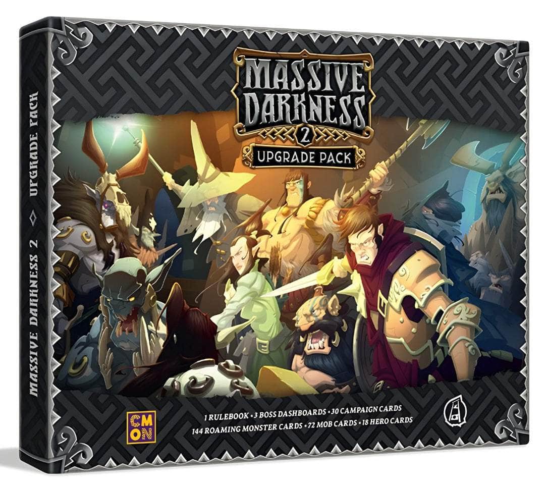 Massive Darkness 2: حزمة الترقية (إصدار الطلب المسبق للبيع بالتجزئة) توسيع لعبة لوحة البيع بالتجزئة CMON KS001695A