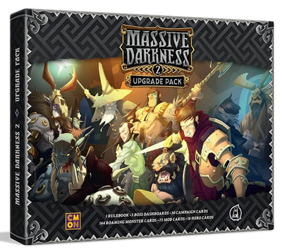 Massive Darkness 2: Upgrade Pack (Retail Pre-Order Edition) Brettspiel-Erweiterung des Einzelhandelsspiels CMON KS001695A