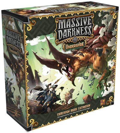 Escuridão maciça: Dungeons of Shadowreach Dragons Hoard Game Pleda Alling Pledge (Kickstarter Pré-encomenda Especial) Kickstarter Board Game CMON KS001951A