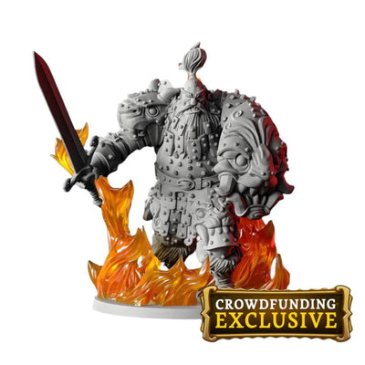 Massive Darkness: Dungeons of ShadowReach Fire Giant Expansion (Kickstarter Pre-Order Special) Kickstarter Board Game Expansion CMON KS001937A