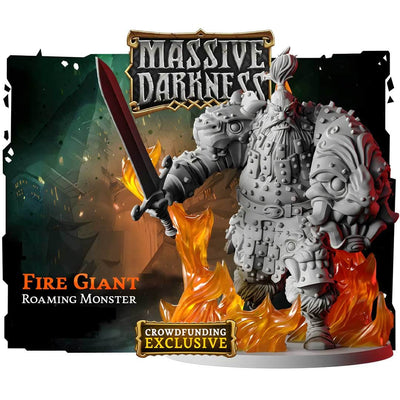 Massive Darkness: Dungeons of ShadowReach Fire Giant Expansion (Kickstarter Pre-Order Special) Kickstarter Board Game Expansion CMON KS001937A