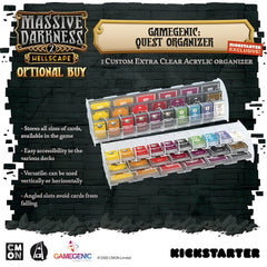 Massive Darkness: MD2 Gamegenic Quest Organizer Kickstarter Board
