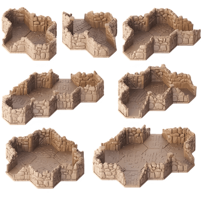 Masters of The Universe: 3D Pack Ruins Set (Kickstarter Pre-Order Special) Kickstarter Board Game Accessory CMON KS002010A
