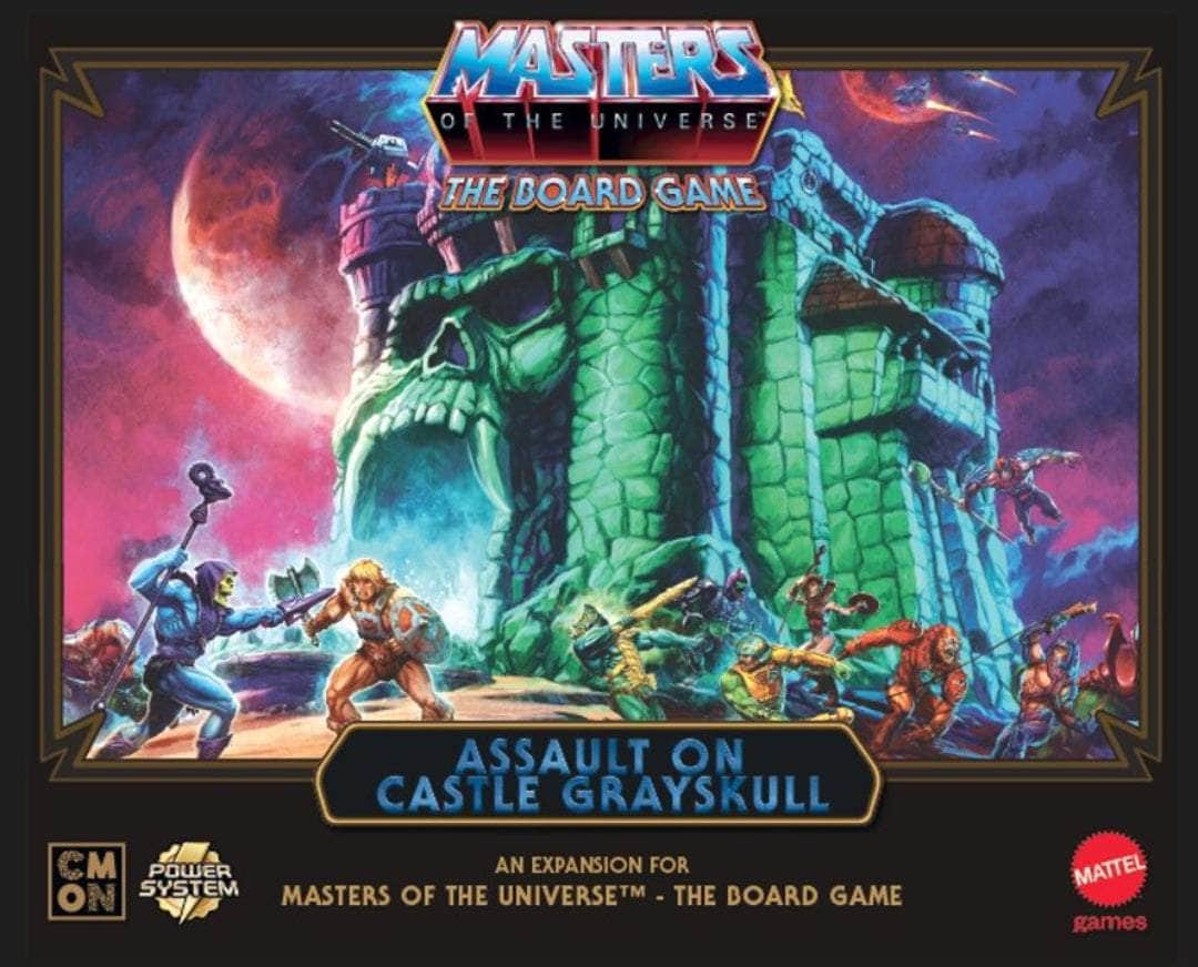マスターズオブザユニバース：キャッスルグレイスカルの攻撃（小売予約版）小売ボードゲーム拡張 CMON KS002011A