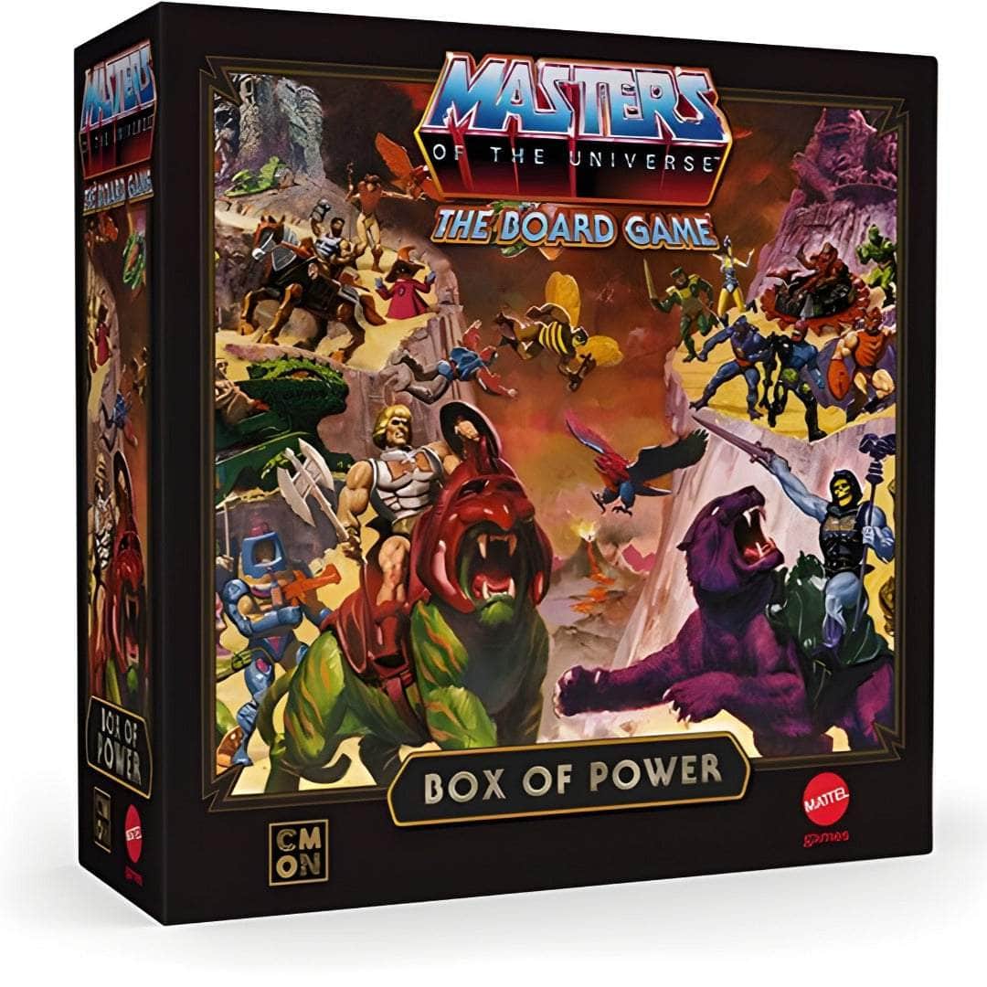 Masters of the Universe: Clash for Eternia Box of Power (Kickstarter förbeställning Special) Kickstarter Board Game CMON KS001765A