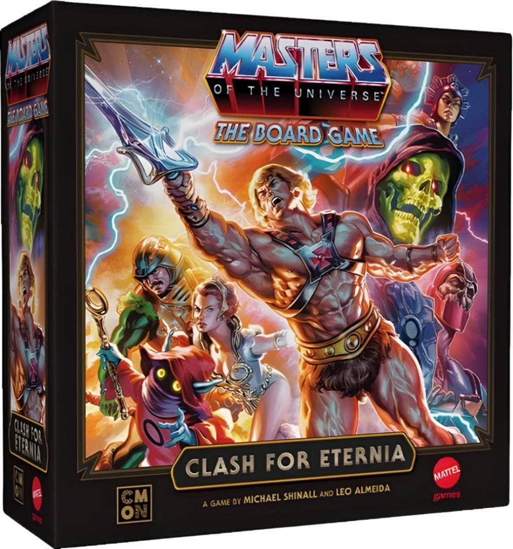 Masters of the Universe: Clash für Eternia Gameplay All-In Pledge Bündel (Kickstarter Special) Kickstarter-Brettspiel CMON 889696014368 KS001144a