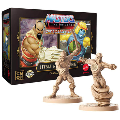 Masters of the Universe: Clash für Eternia Jitsu &amp; Sy-Klone (Retail Pre-Order Edition) Kickstarter-Brettspiel-Erweiterung CMON KS001697A