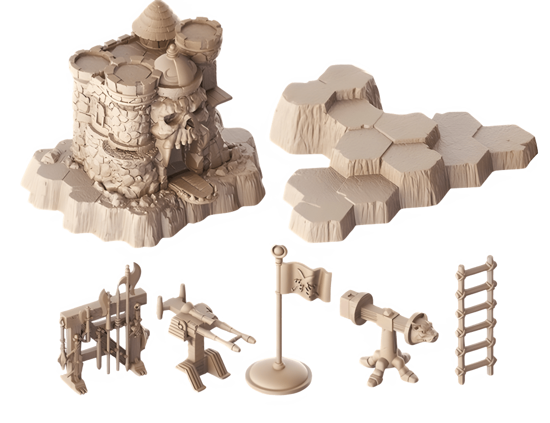 Masters of the Universe: Plastic Castle Grayskull (Kickstarter Pre-Order Special) Kickstarter Board Game Accessory CMON KS002014A