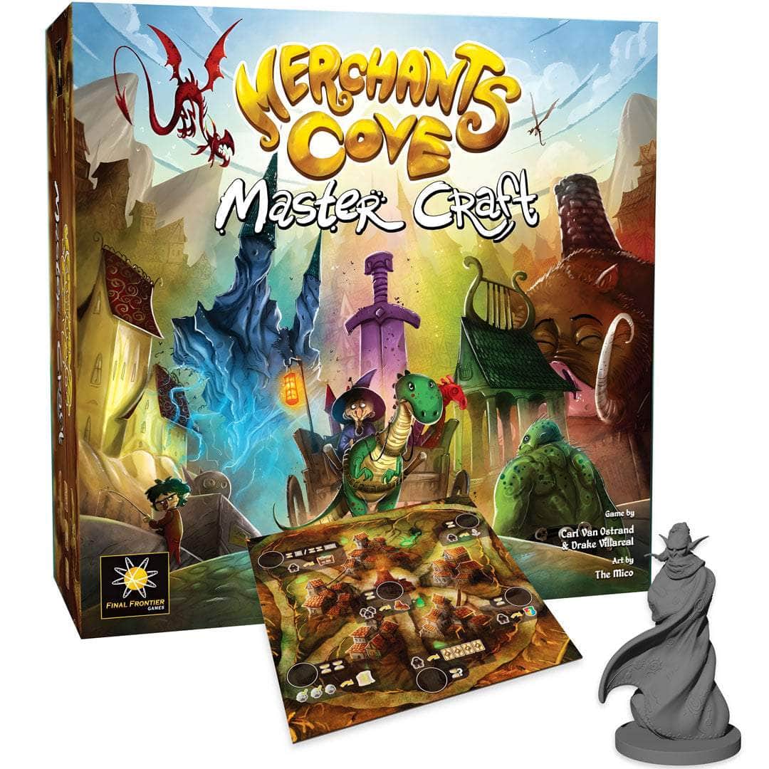 Merchants Cove: Master Craft Plus Thief Player Board and Miniature Bundle (Kickstarter Pre-Order Special) Kickstarter Board Game Final Frontier Games KS001329A