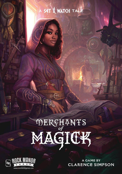 Merchants of Magick: Complete Shoppe Bundle (Kickstarter pré-encomenda especial) jogo de tabuleiro Kickstarter Rock Manor Games KS001562A