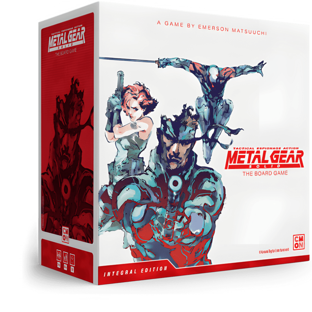 Metal Gear Solid: Board Game Integral Edition -paketti (Kickstarter Preder Tilaus) Kickstarter Board Game CMON KS001443a