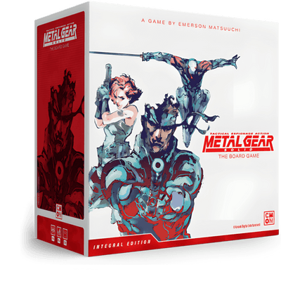 Metal Gear Solid: משחק לוח האינטגרל המהדורה (Kickstarter Special Special) משחק קיקסטארטר CMON KS001443A