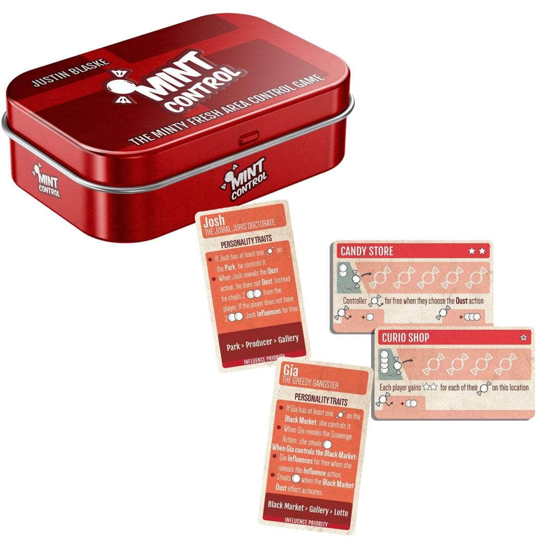 Mint: Control Plus Limited Edition Promo Pack (Kickstarter Special) Kickstarter Board Game Five24 Labs 672975263966 KS000021D