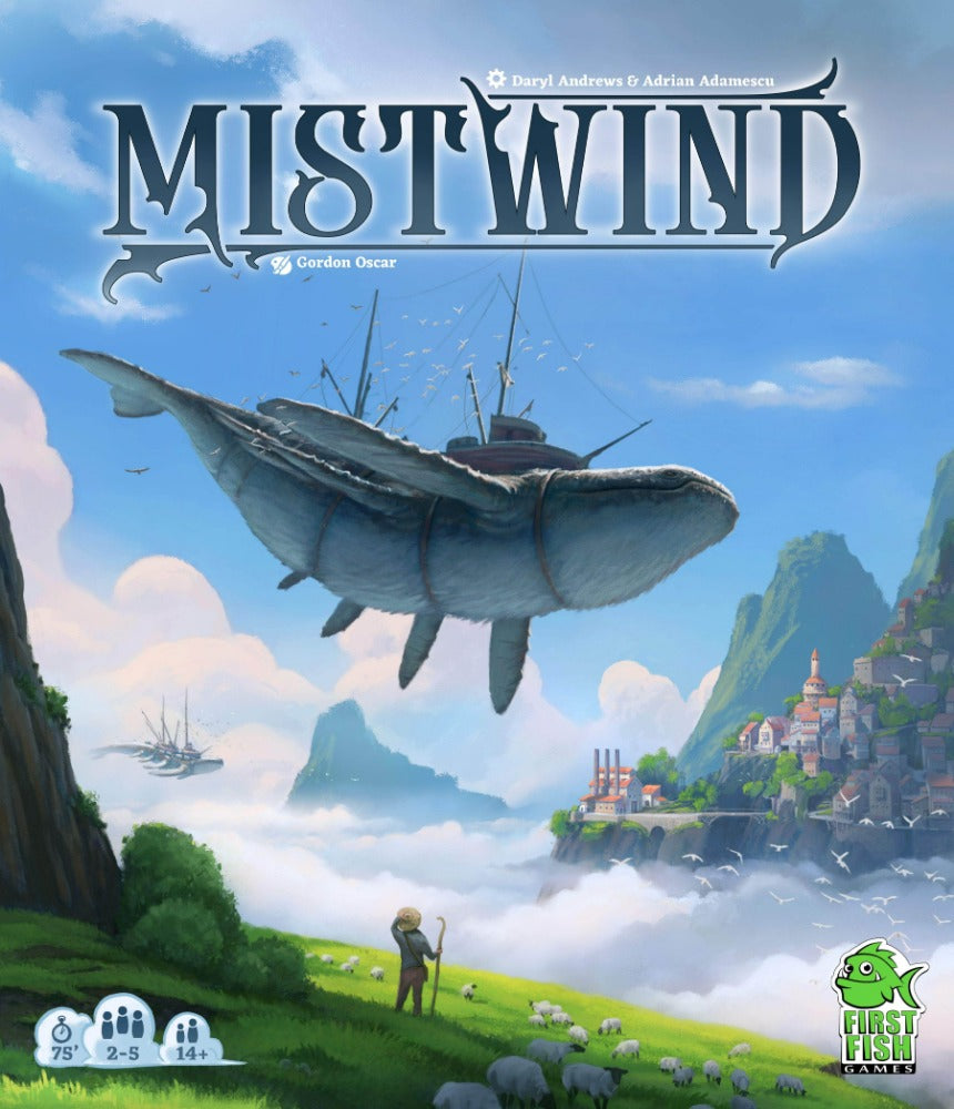 Mistwind: Core Game (Kickstarter Pré-encomenda especial) Kickstarter Board Game First Fish Games KS001563A