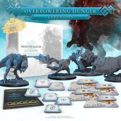 Monster Hunter World: Iceborne Wave 2 Plus Deluxe Poledle (Kickstarter w przedsprzedaży Special) Rozszerzenie gry planszowej Kickstarter Steamforged Games KS001916A