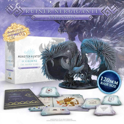 Monster Hunter World: Iceborne Wave 2 Plus Deluxe Poledle (Kickstarter w przedsprzedaży Special) Rozszerzenie gry planszowej Kickstarter Steamforged Games KS001916A