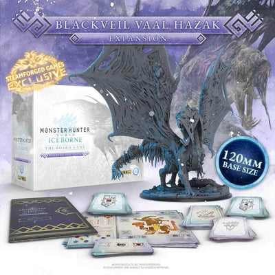 Monster Hunter World: Iceborne Wave 2 Plus Deluxe Poledle (Kickstarter w przedsprzedaży Special) Rozszerzenie gry planszowej Kickstarter Steamforged Games KS001916A