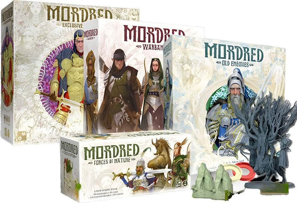 Mordred: Kingly Pledge (Kickstarter ennakkotilaus) Kickstarter Board Game CMON KS001564a