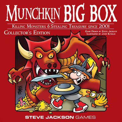 マンチキン: ビッグ ボックス プラス ルート ボックス (キックスターター スペシャル) キックスターター カード ゲーム Steve Jackson Games KS002322A
