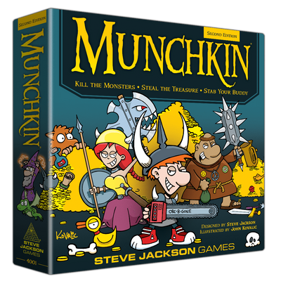 Munchkin: Second Edition (Kickstarter Special) Kickstarter Card Game Steve Jackson Games KS002323A