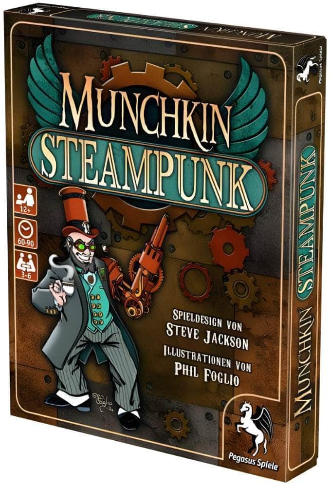 Munchkin: Steampunk (Retail Edition) Retail brætspil Steve jackson Games KS001444A