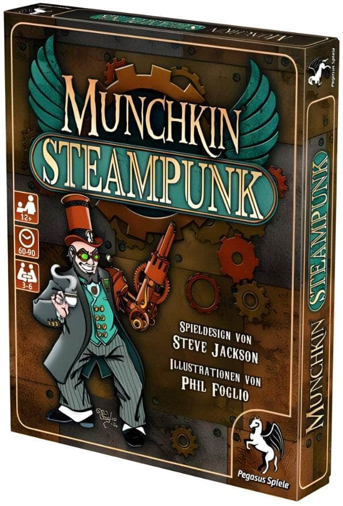 Munchkin: Steampunk (Retail Edition) Retail Board Game Steve jackson Games KS001444A