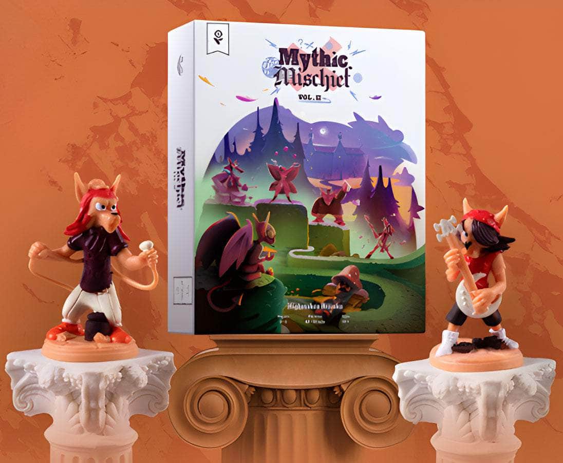 Mythic Mischief：Volume 2 Kickstarterボードゲーム - The Game Steward