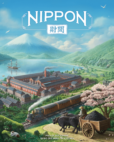 Nippon: Zaibatsu Emperors Edition (Kickstarter Pre-Order Special) Kickstarter Board Game CrowD Games KS001965A