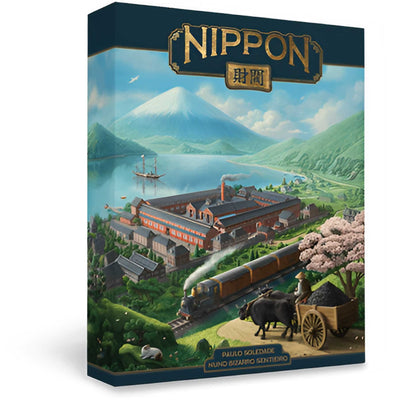 Nippon: Zaibatsu Emperors Edition with Metal Coins (Kickstarter Pre-Order Special) Kickstarter Board Game CrowD Games KS001965A