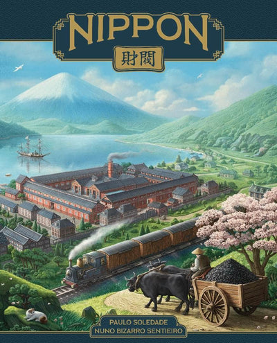 Nippon: Zaibatsu Plus Genro All-In Bundle (Kickstarter Pre-Order Special) Kickstarter Board Game CrowD Games KS002271A