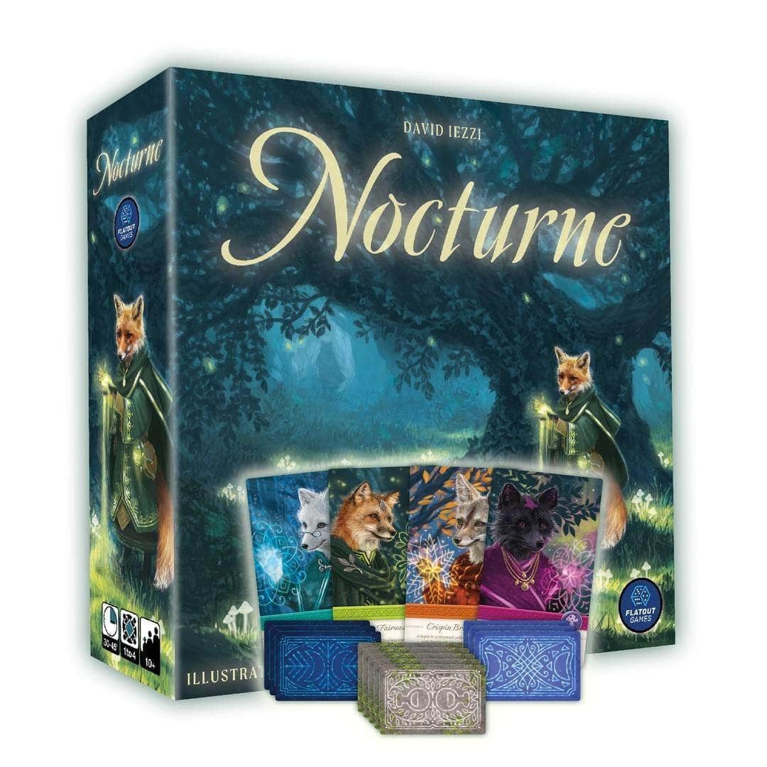 Nocturne: Board Game Plus Midnight Mini-Expansion Promo Pack (Kickstarter Special) Kickstarter Board Game Flatout Games KS001785A