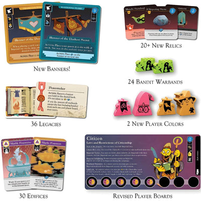 Eed: Nieuwe Foundations-bundel (Kickstarter Pre-Order Special) Kickstarter-bordspeluitbreiding Leder Games KS001871A