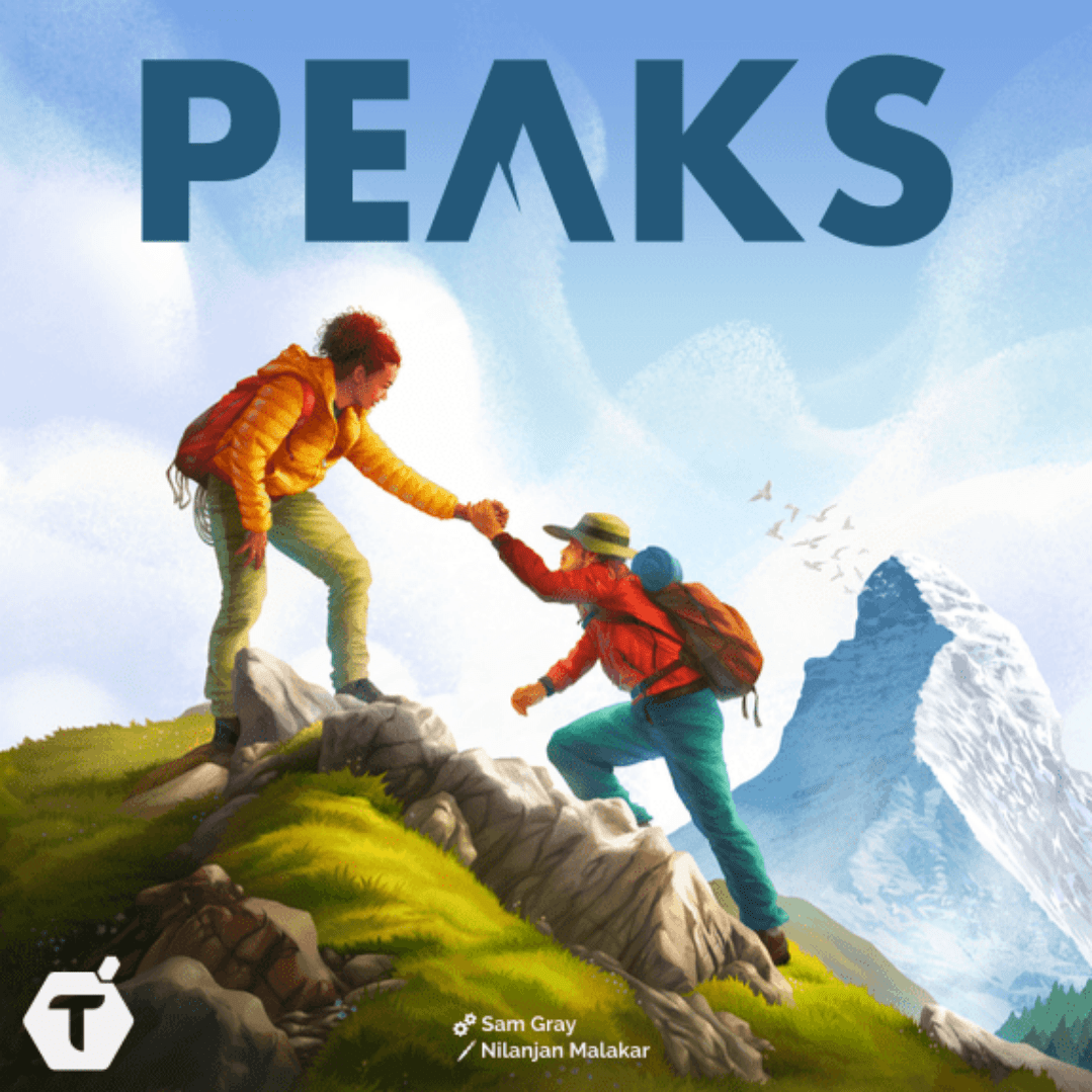 Peaks: Deluxe Edition (Kickstarter förbeställning Special) Kickstarter Board Game Tangerine Games KS001846A