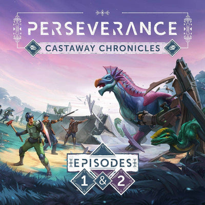 Perseverança: Castaway Chronicles Deluxe Edition Ding &amp; Dent (Kickstarter Special) jogo de tabuleiro Kickstarter Mindclash Games KS001041B