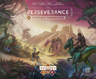 Perseverance: Castaway Chronicles Deluxe Edition Episodes 3 & 4 Expansion Edition (Kickstarter förbeställning Special) Kickstarter Board Game Mindclash Games KS001770A