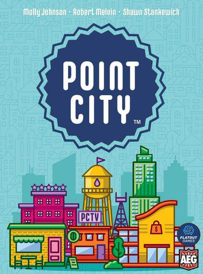 Point City: משחק Core (Kickstarter Special הזמנה מראש) משחק לוח קיקסטארטר Flatout Games KS001478A