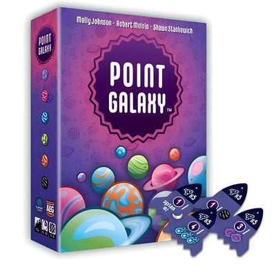 Point Galaxy Plus Exclusive Bonus Rocket Tokens (Kickstarter Pre-Order Special) Kickstarter Board Game Flatout Games KS001968A