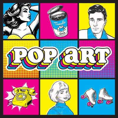 Pop Art: Deluxe Edition (Kickstarter Pre-Order Special) Kickstarter Board Game Road To Infamy Games KS002121A