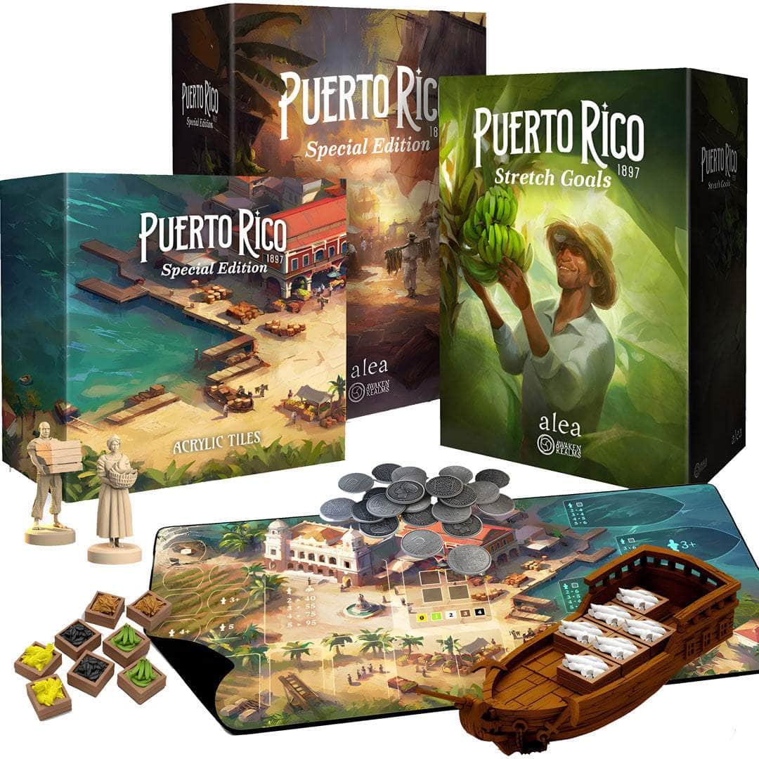 Puerto Rico 1897: Special Edition Merchants Pledge (Kickstarter Pre-Order Special) Kickstarter Board Game Awaken Realms KS001918A