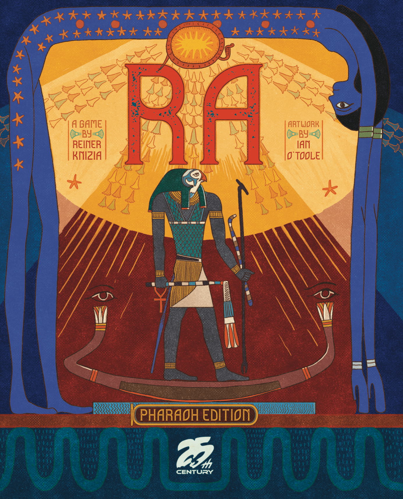 RA：Deluxe Pharaoh Edition Bundle（Kickstarter Edition）Kickstarterボードゲーム 25th Century Games KS001244A