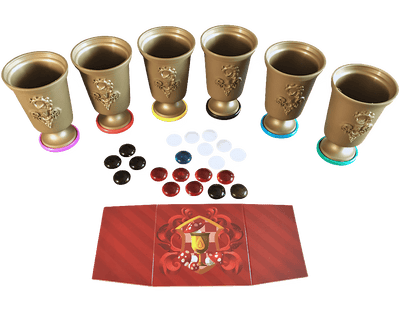 Raise Your Goblets: Limited Edition (Retail Pre-Order Edition) Retail Board Game CMON 0889696003027 KS000684