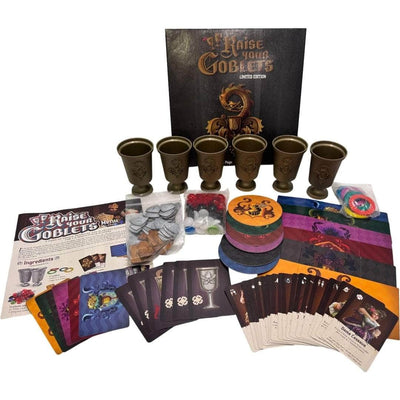 Raise Your Goblets: Limited Edition (Retail Pre-Order Edition) Retail Board Game CMON 0889696003027 KS000684